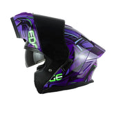 Casco Edge Boston Steelix Morado